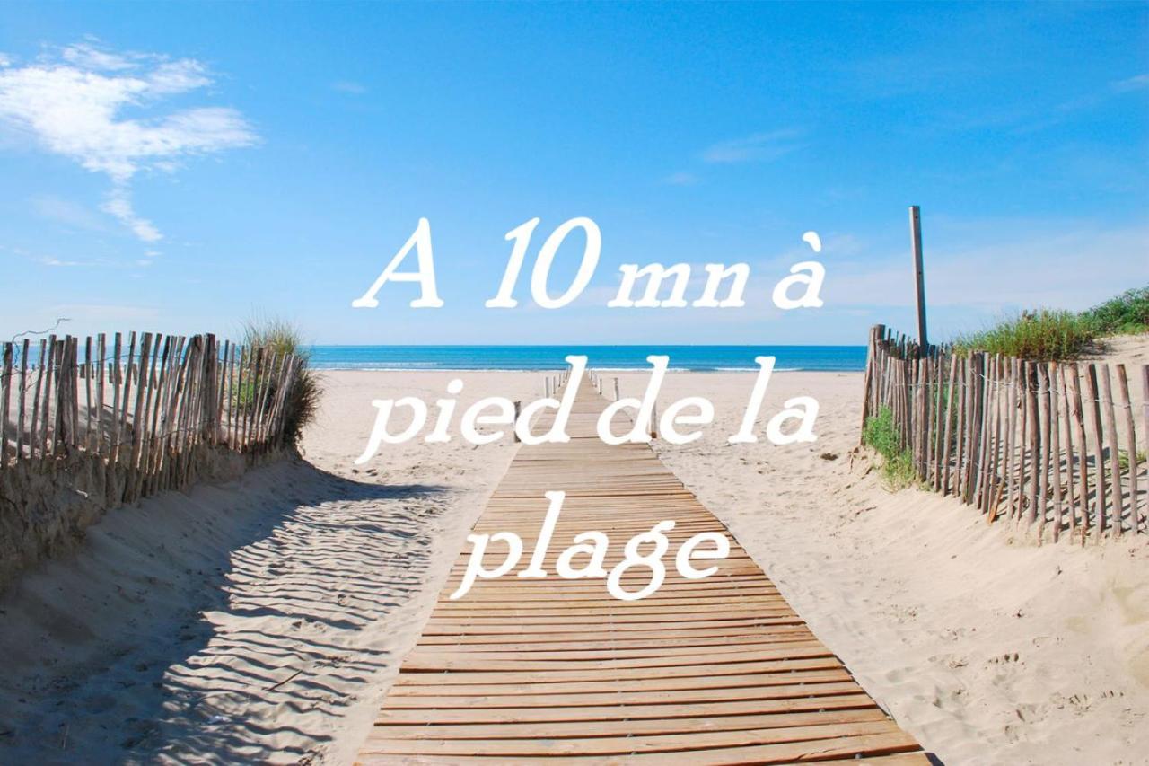 Mes Vacances A La Mer Studio 4 Pers, Parking Prive, Wifi, Linges Fournis, Climatisation La Grande-Motte Buitenkant foto
